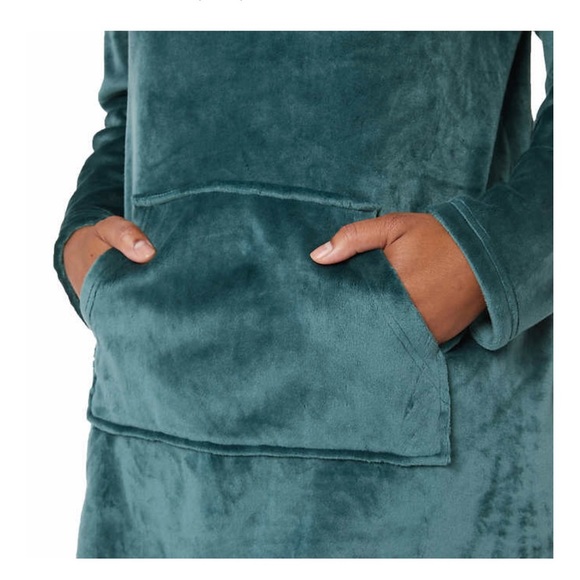NWT🌿 32 Degrees Ladies' Hooded Lounger, L/XL & 1X/2X, Kangaroo Pocket, Soft - Picture 5 of 16
